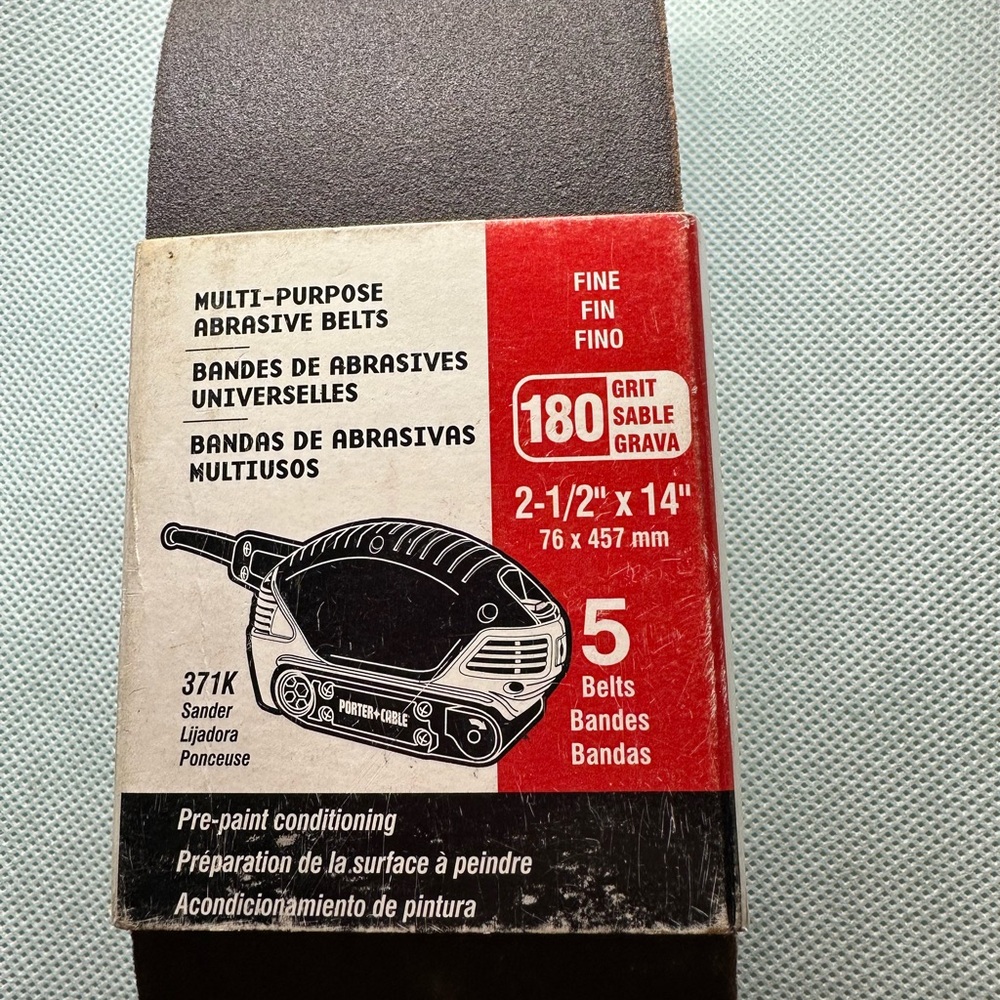 Multi-Purpose Abrasive Belts - Black